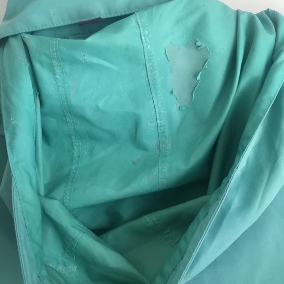 Woolrich Raincoat Hooded Jacket Medium - Picture 8 of 8